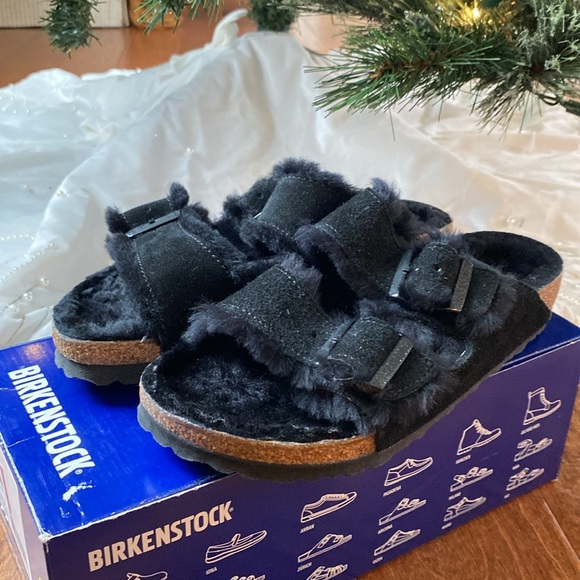 Birkenstock Arizona black size 38 - Picture 1 of 9